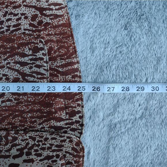 Dué Per Dué Animal Print Blazer Size 12 - Picture 10 of 11